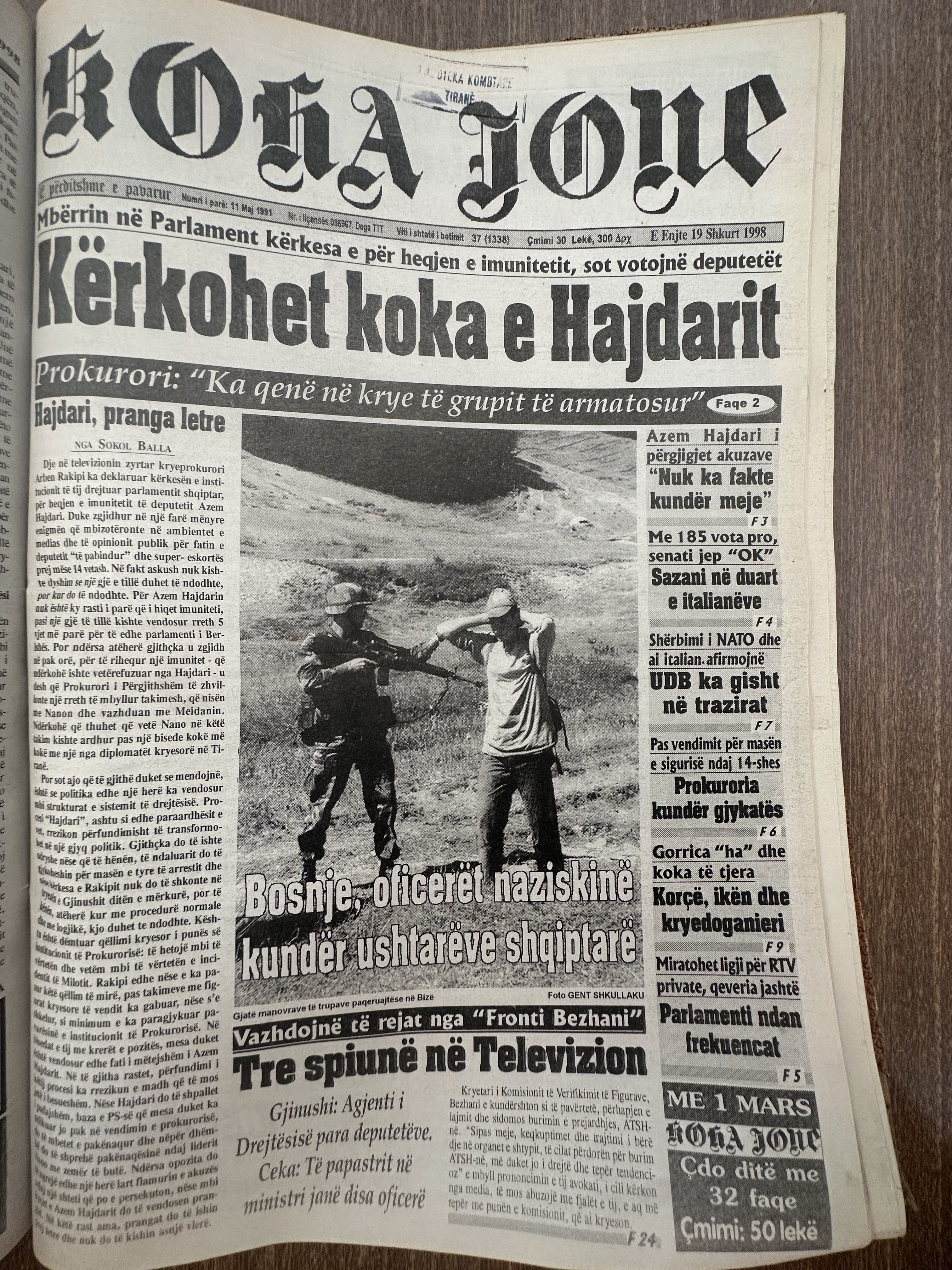 Koha Jonë 1998-02-19